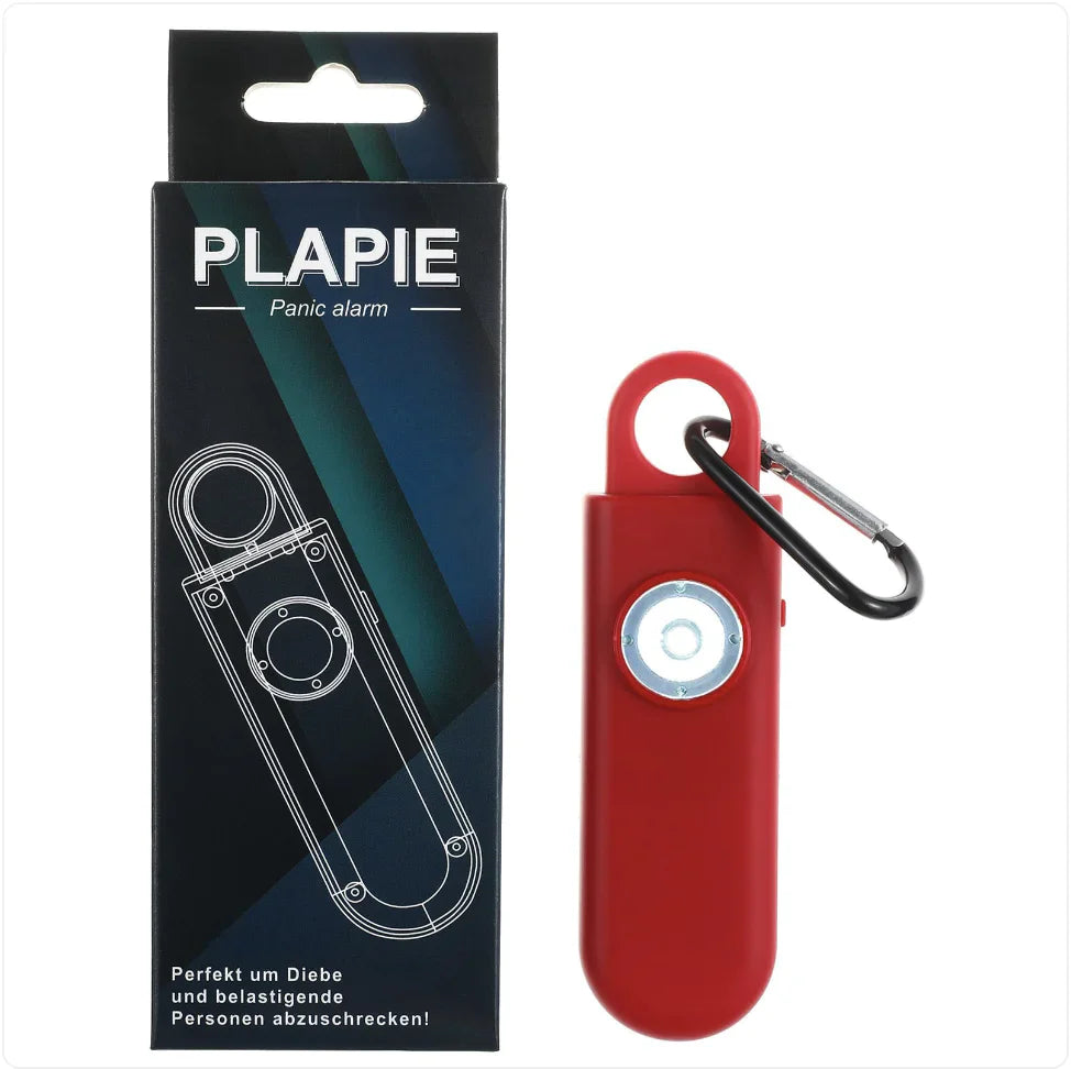 Linterna SOS Compacta para Exterior con Alarma de Autodefensa