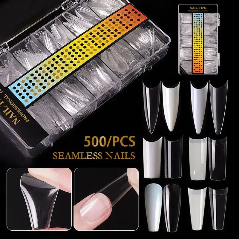 Colección de Accesorios de Uñas Postizas Premium
