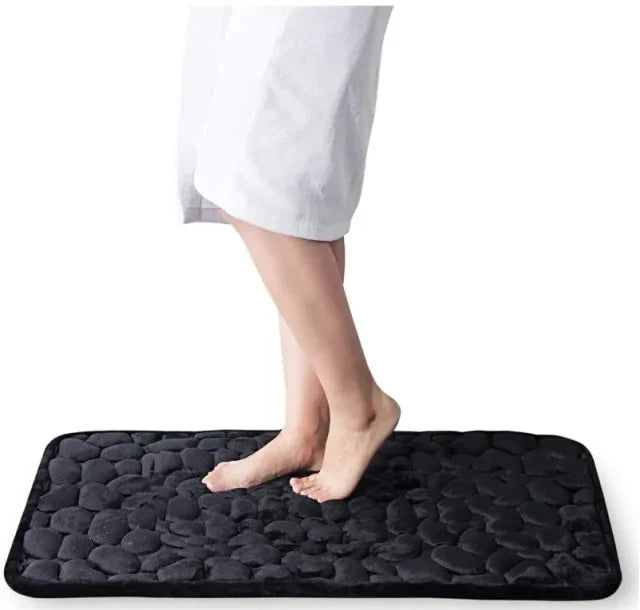 Alfombrilla de baño antideslizante con relieve