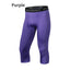 Collants 3/4 de gym pour hommes pour une performance active
