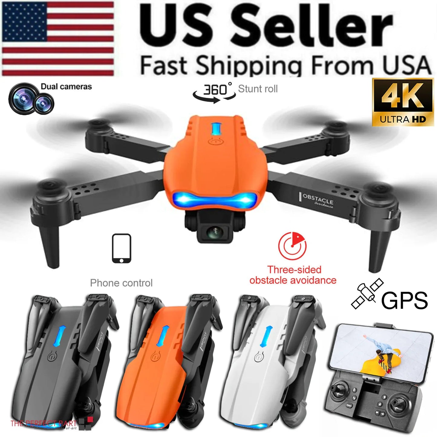 X Pro 5G Quadcopter Drone with 4K Dual Camera