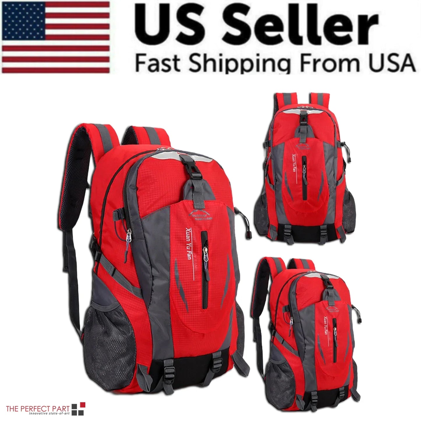 Mochila de Viaje Premium de 40L para Hombres y Mujeres