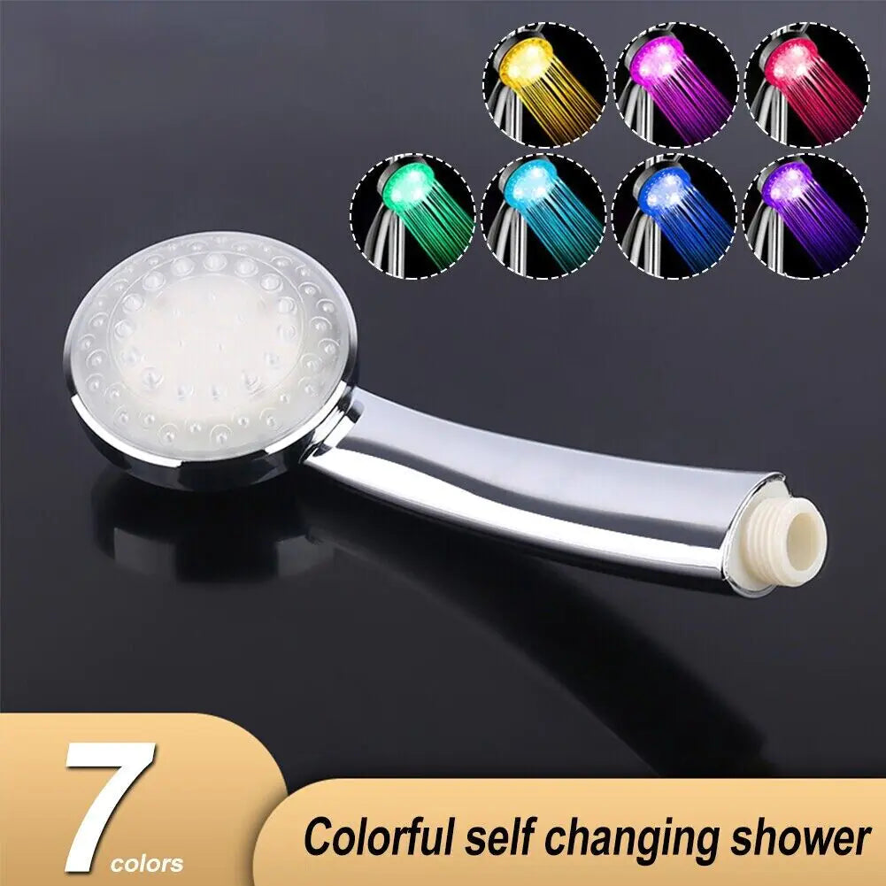 Handheld LED Color Changing Shower Head