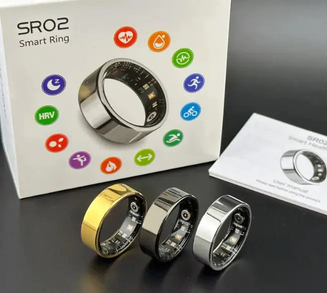 Bague de surveillance de la fréquence cardiaque et de l'oxygène dans le sang