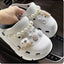 Pearl Chain Shoe Charms for Crocs and Sandals - Elegant Accessories