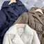 Veste Puffer Chaude Ajustée pour Femmes