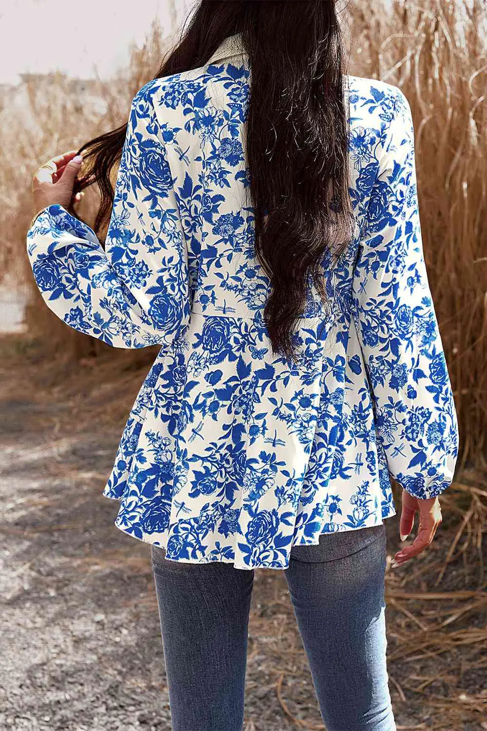 Chemisier Peplum Lagoon
