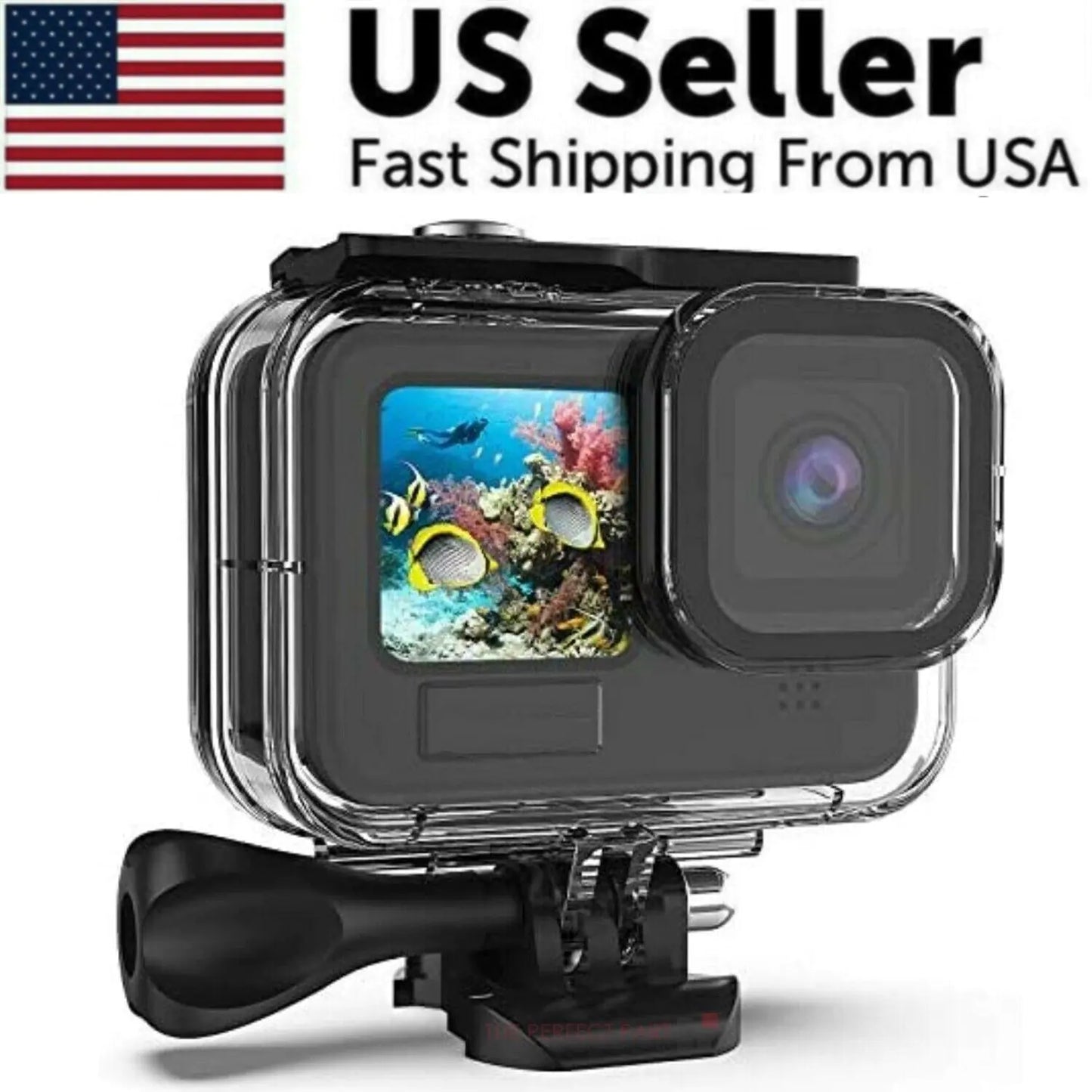 Premium Underwater Housing Case for GoPro Hero 11, 10, 9 Black