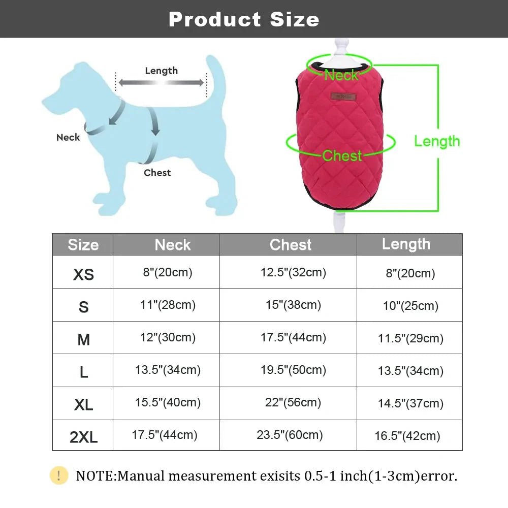 Premium Dog Winter Jacket for Ultimate Comfort