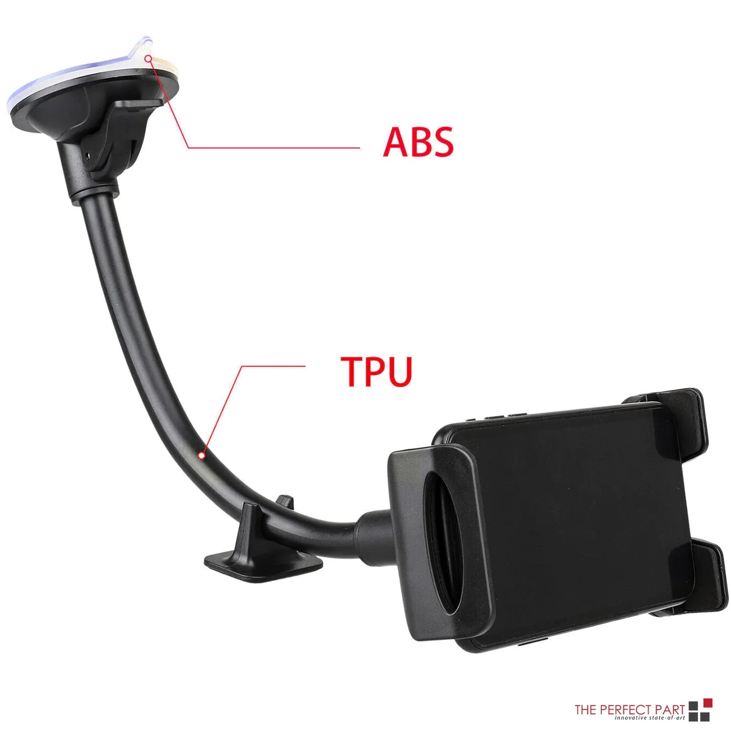 Soporte Universal para Parabrisas de Coche 360° para Teléfonos y Tabletas