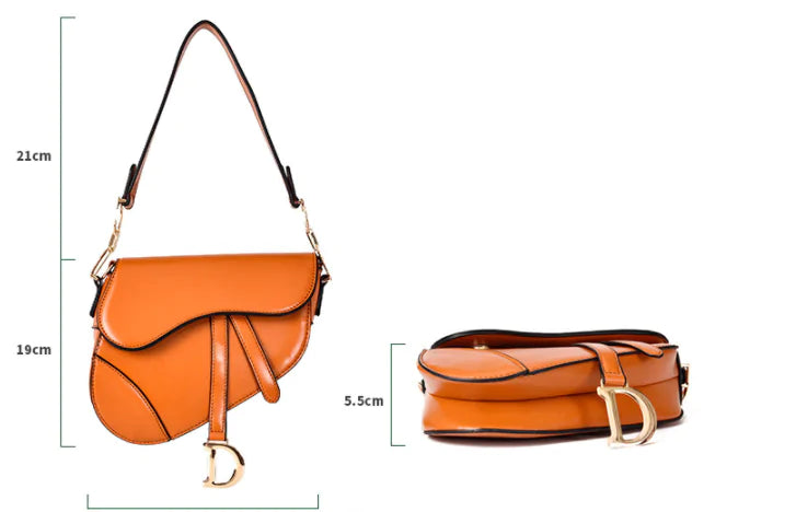 Bolsos de Silla de Cuero Genuino para Mujeres