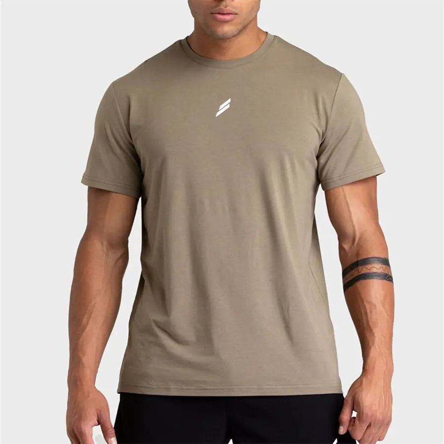 Camisa de Gimnasio de Algodón Premium para Estilos de Vida Activos