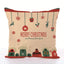 Housses de coussin de Noël festives pour la décoration des fêtes