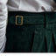 Corduroy Straight High Waist Casual Pants for Men