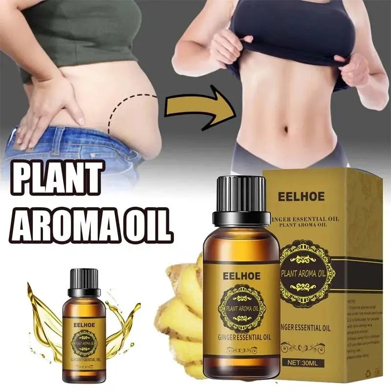 Aceite Corporal Infundido con Jengibre para el Cuidado de la Piel