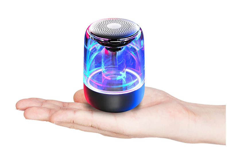 Portable Wireless Bluetooth Speaker with LED Light