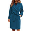 Chic Women's Hot Pink Trench Coat