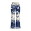 Leggings de yoga évasées à imprimé papillon Tutolipy pour filles