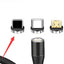 Cable Magnético Autoventilado para Dispositivos Samsung y Huawei