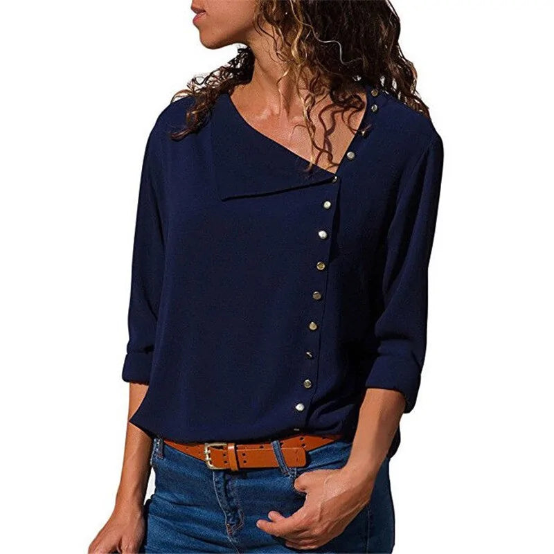 Blusas Elegantes Casual de Oficina para Profesionales Modernos