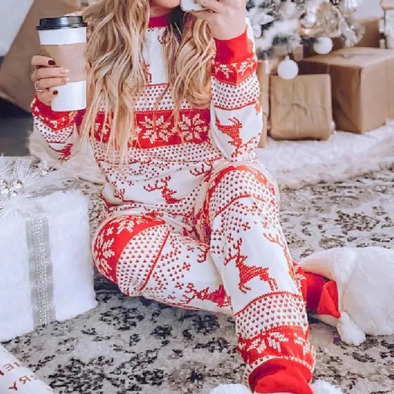 Conjunto de Pijamas Familiar de Navidad