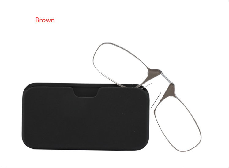 Legless Clamp Nose Reading Glasses - Stylish & Portable
