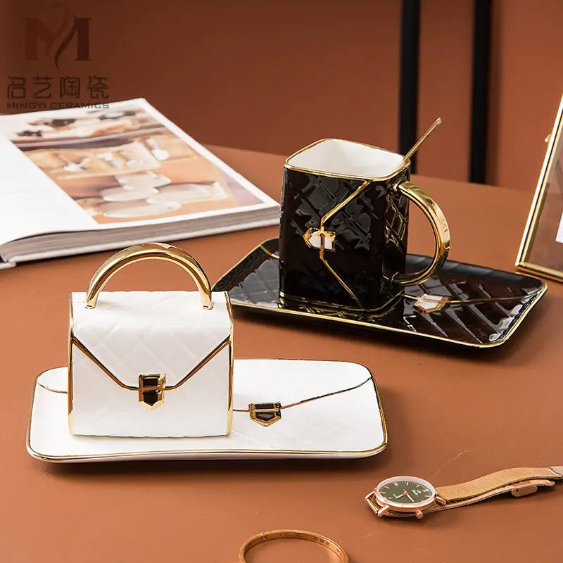 Ensemble de cuillère en céramique pour tasse à café