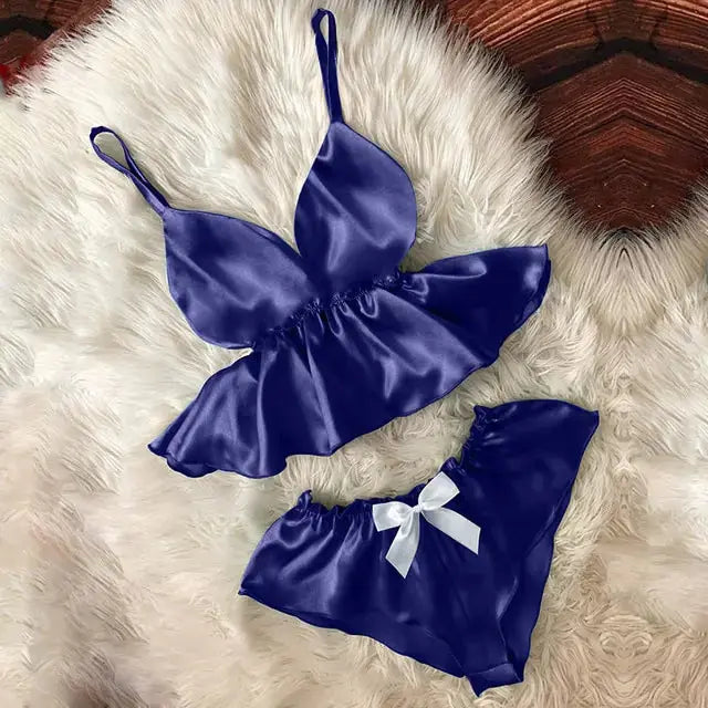 Ensemble de Chemise de Nuit Élégant pour Femmes