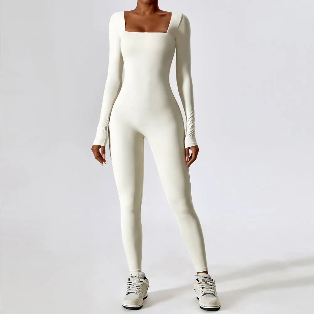 Jumpsuit Deportivo de Manga Larga Premium