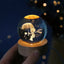3D Night Crystal Ball - Celestial Home Decor