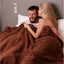 Couverture d'hiver romantique pour couple