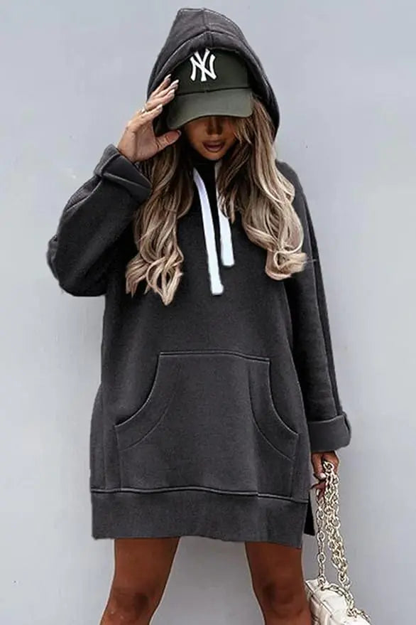 Vestido Sudadera Oversized para Máxima Comodidad