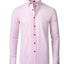 Camisa de Negocios Elástica Sin Arrugas para Hombre