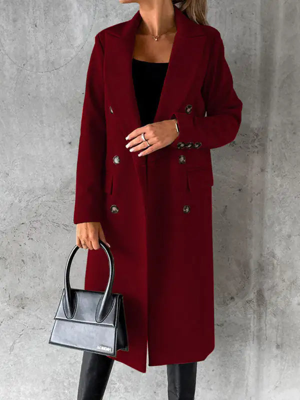 Elegant Business Casual Overcoat for Women