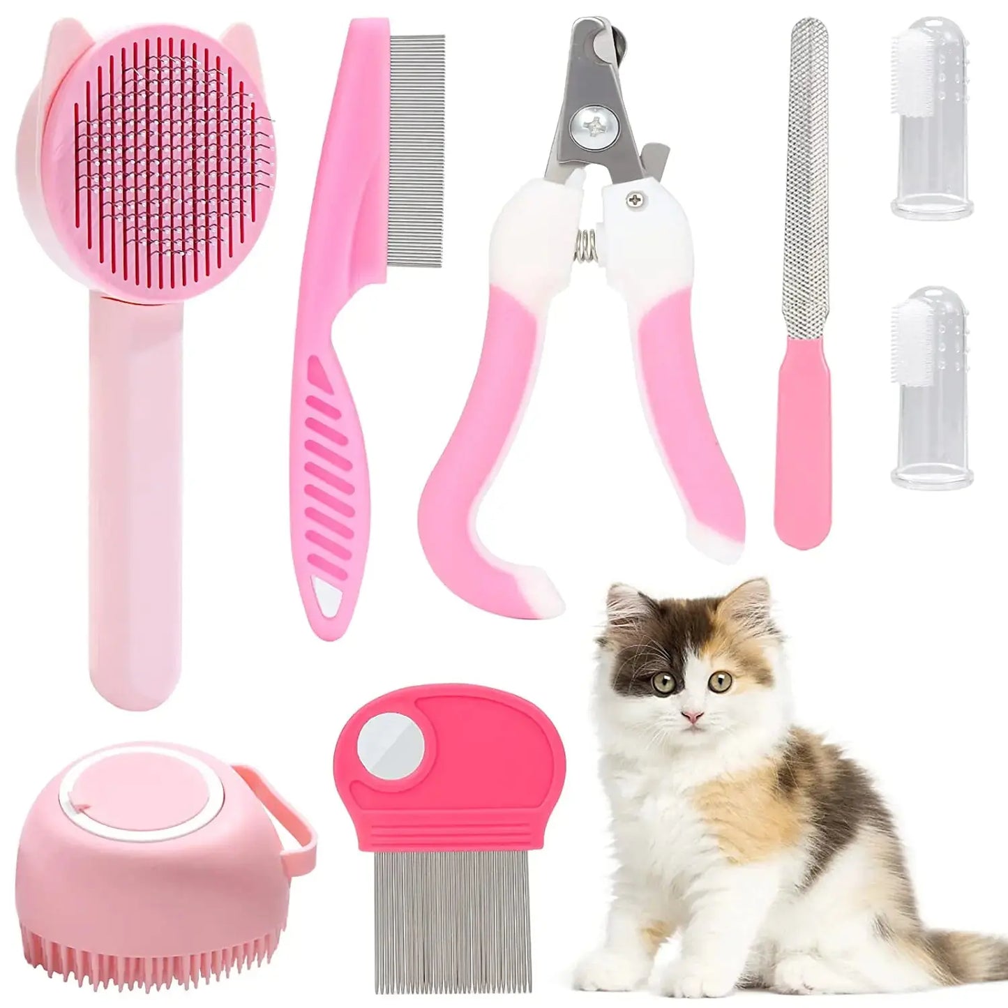 Cepillo para Mascotas de Pelo Premium para un Acicalamiento Sin Esfuerzo