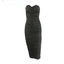 Vestido Tubo Verde Neón para Mujeres