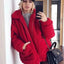 Autumn & Winter Lamb Hair Pocket Cotton Coat