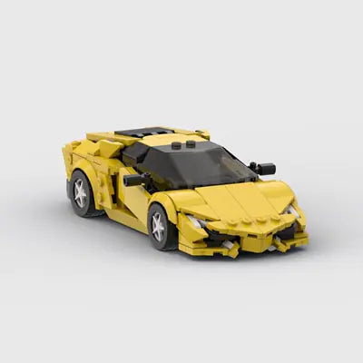 Ensemble de blocs de construction DIY Supercar