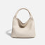 Bolso de Cubo de Cuero Suave Tejido a Mano para Mujeres