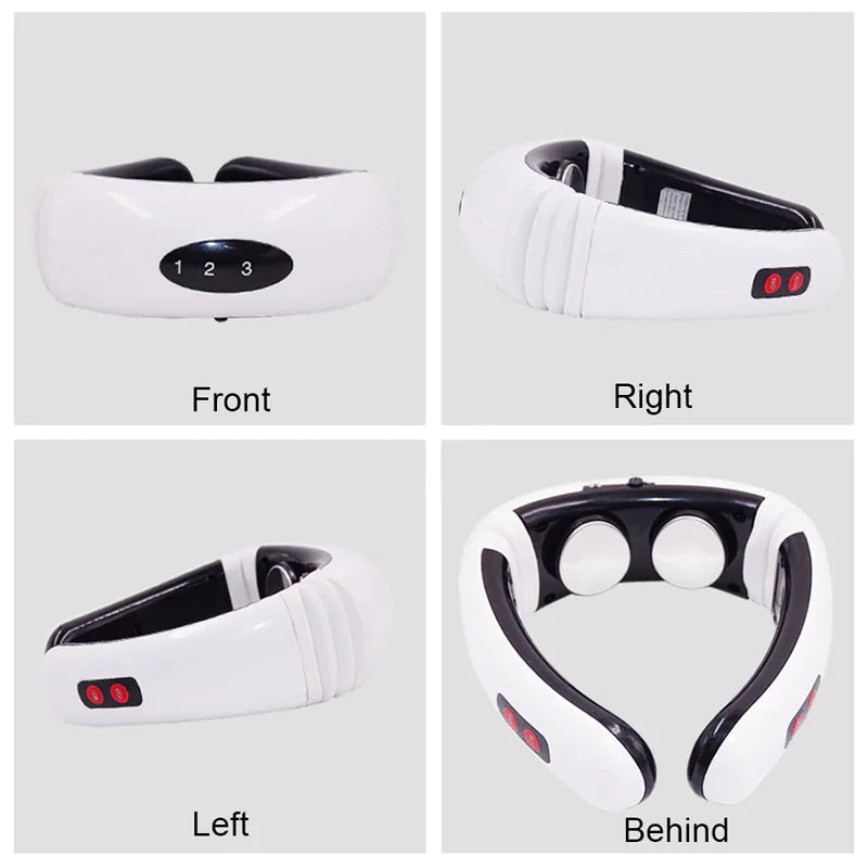 Masajeador Cervical Eléctrico Premium con Terapia Magnética