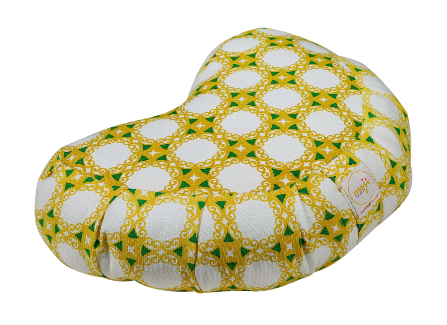 Halfmoon Zafu Meditation Cushion for Ultimate Comfort - Korvel