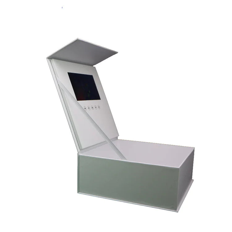Caja de Regalo con Rosa y Pantalla LCD