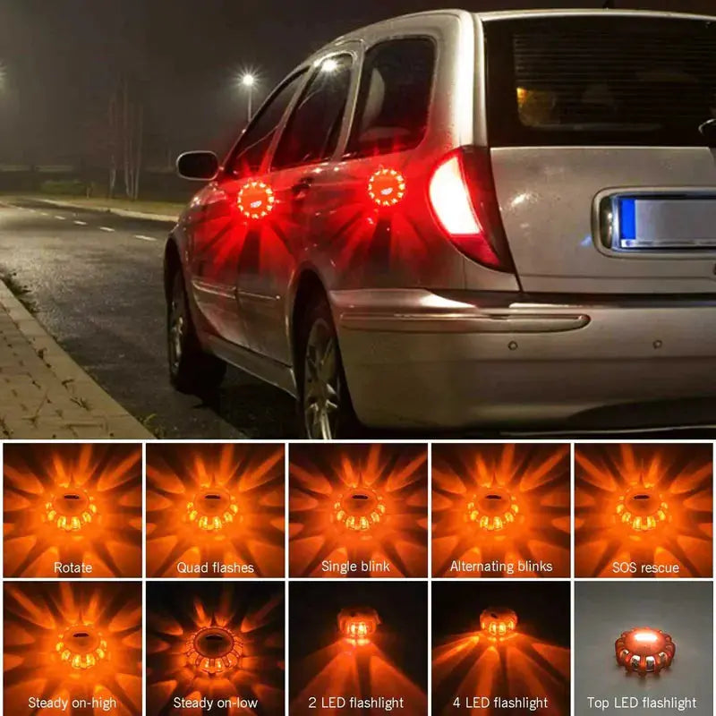Lumière d'Avertissement de Sécurité LED pour Situations d'Urgence