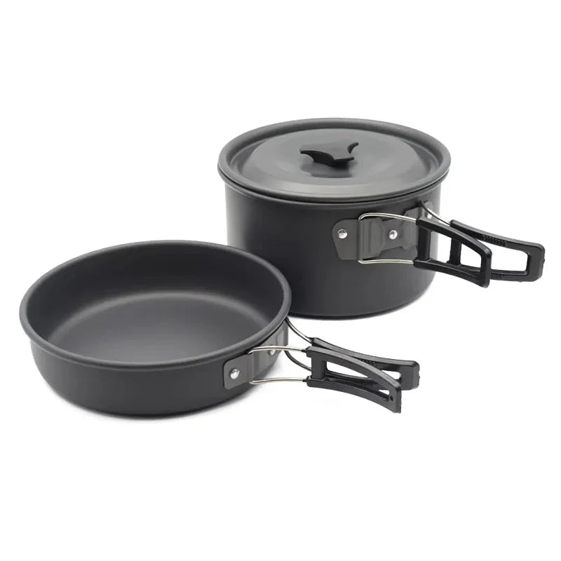 Premium Camping Cookware Set for Outdoor Adventures