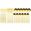 24 Pieces Luxury Cutlery Set for Elegant Dining