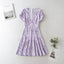 Vestido Corto Floral Chic para un Estilo Sin Esfuerzo