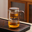Elegante tetera de vidrio con filtro resistente al calor