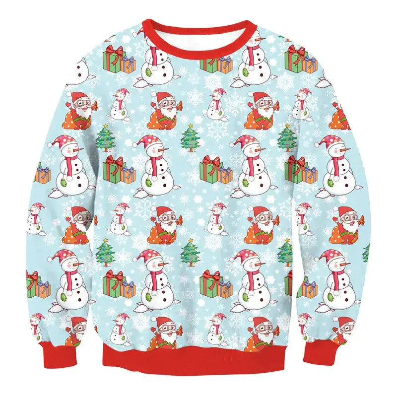 Sweatshirts de Noël pour hommes festifs