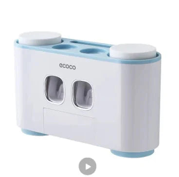 Soporte para Cepillos de Dientes y Vaso Multiusos