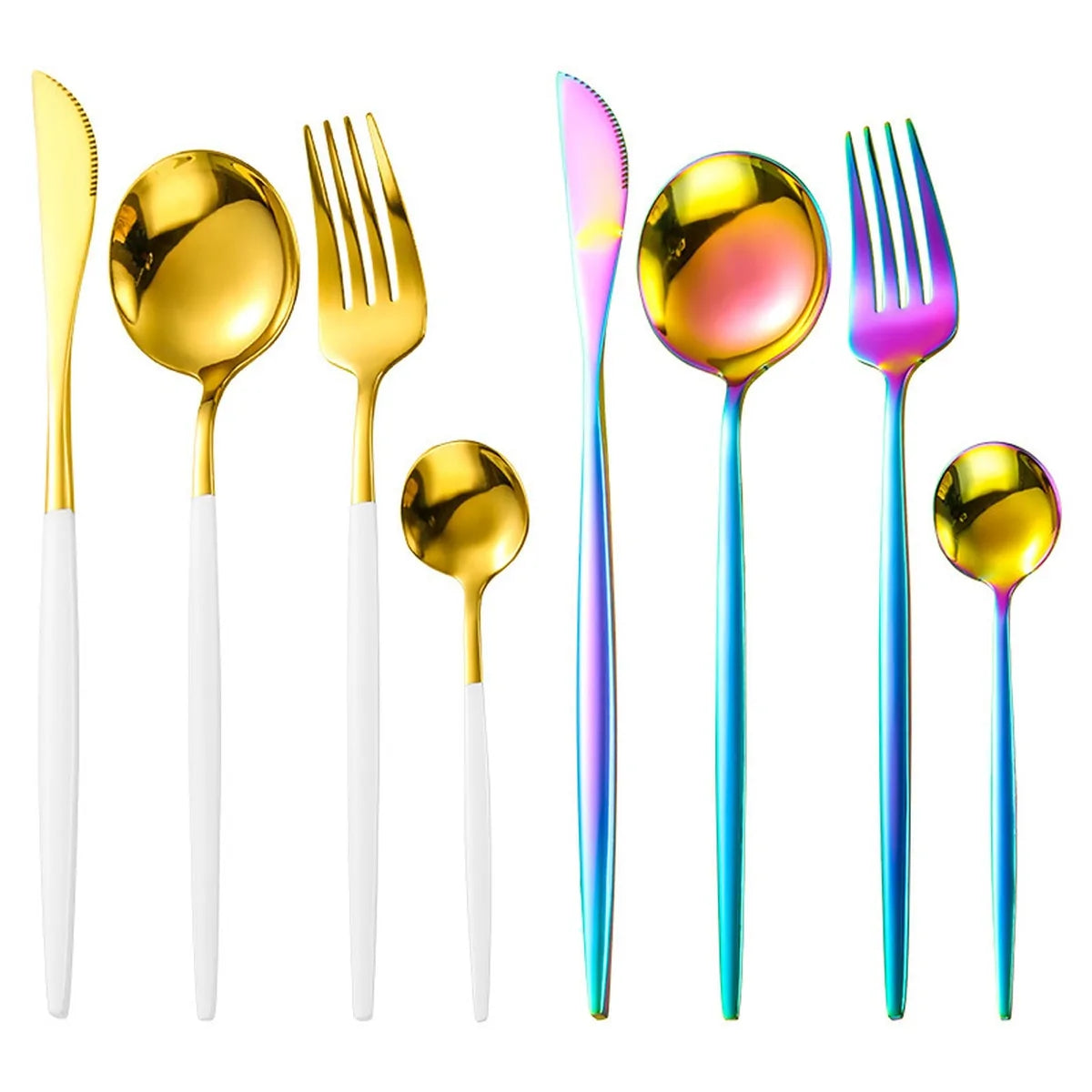 24 Pieces Luxury Cutlery Set for Elegant Dining